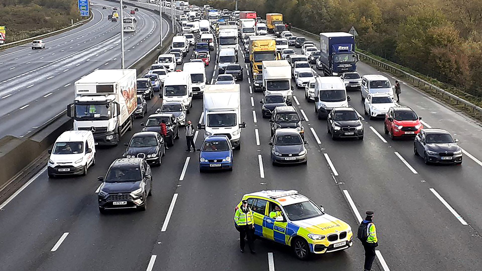 Five 'fanatic' Just Stop Oil protesters jailed for plot to block M25