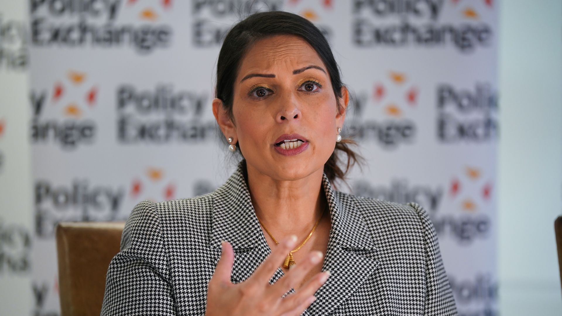 'Time to put unity before personal vendetta': Priti Patel enters Tory leadership race