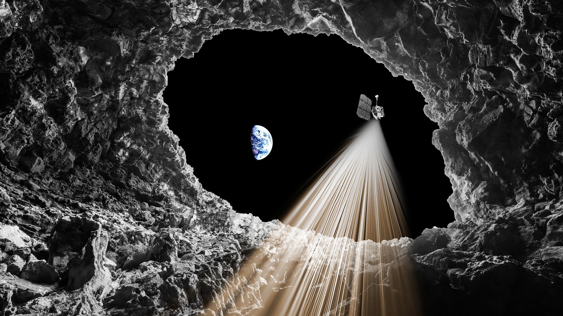 Moon cave 'could be base' for future astronauts