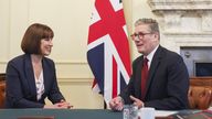Prime Minister Keir Starmer with Chancellor Rachel Reeves. Pic: Number 10 Flickr