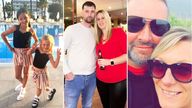 (Lt-Rt) Rubie and Lillie Morgan-Roller, their parents Shane Roller and Shannen Morgan and Christopher and Janine Barton.
Pic: West Yorkshire Police  