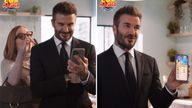 David Beckham in Coin Master advert for Money blog. Credit: Moon Active
