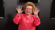 Dr Ruth Westheimer. Pic: Reuters