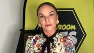 Former Strictly Come Dancing star Katya Virshilas speaks to Sky News.