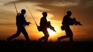 Undated file photo of soldiers on patrol. The UK will not be ready to fight an all-out war unless the Government addresses the Armed Forces' capability and stockpile shortages and recruitment crisis, MPs have warned. The Commons Defence Committee said the military is "consistently overstretched", with the demands of operations personnel are deployed on leaving little time for training in warfighting. Issue date: Sunday February 4, 2024.

MIME type:
image/jpeg
Width:
4013
Height:
2664
Copyright h