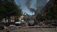 Rescue operation underway in Ukraine after Russian missile strike