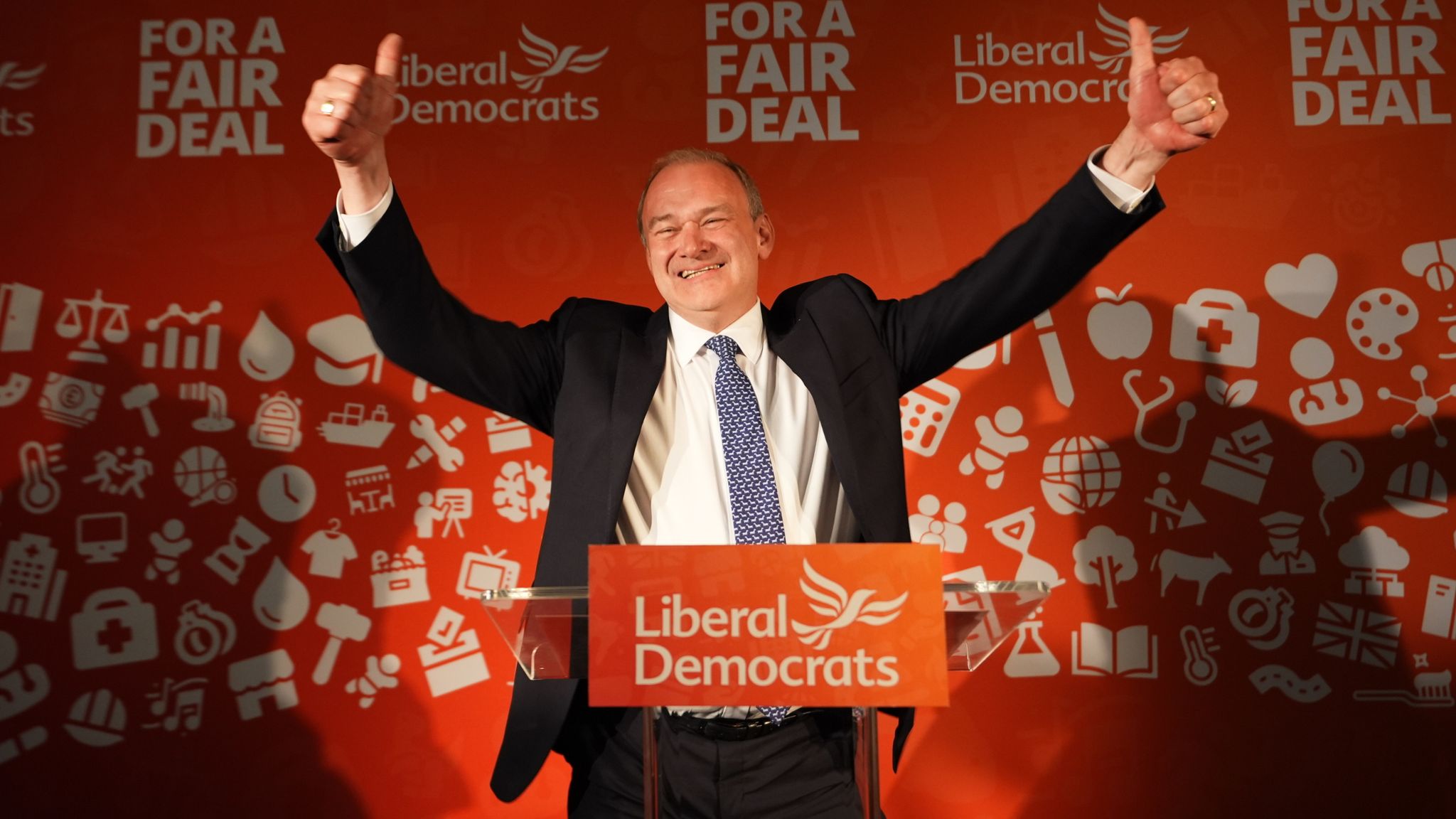 Liberal Democrats Win Record Number Of Seats As Sir Ed Davey Hails ...