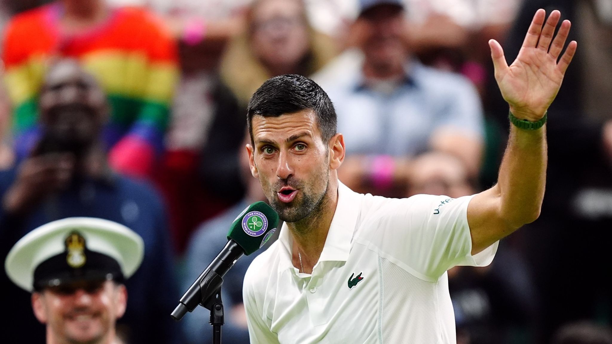 Novak Djokovic says Wimbledon fans 'chose to disrespect' him with 'boos