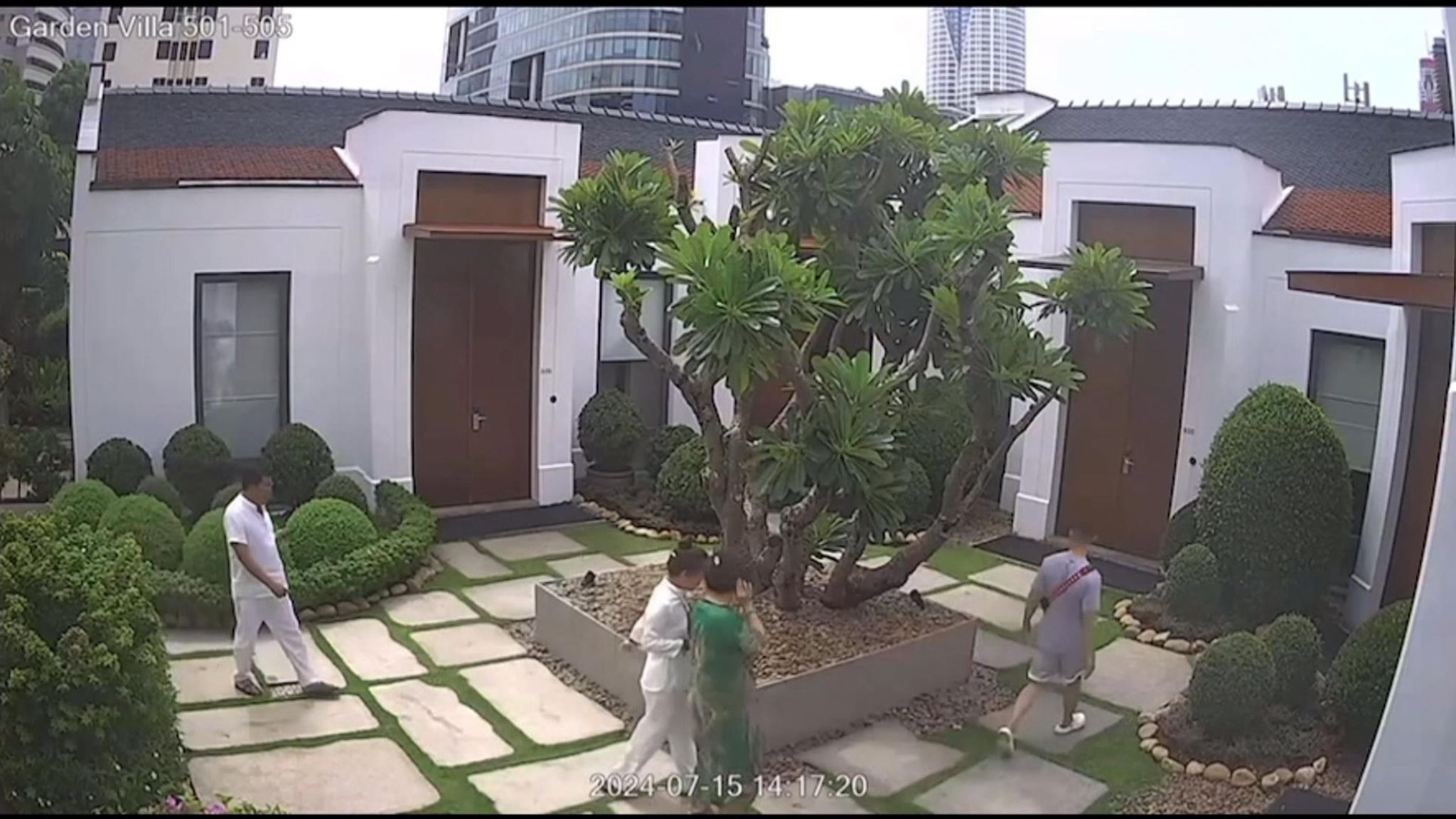 CCTV shows last movements of Bangkok hotel victims