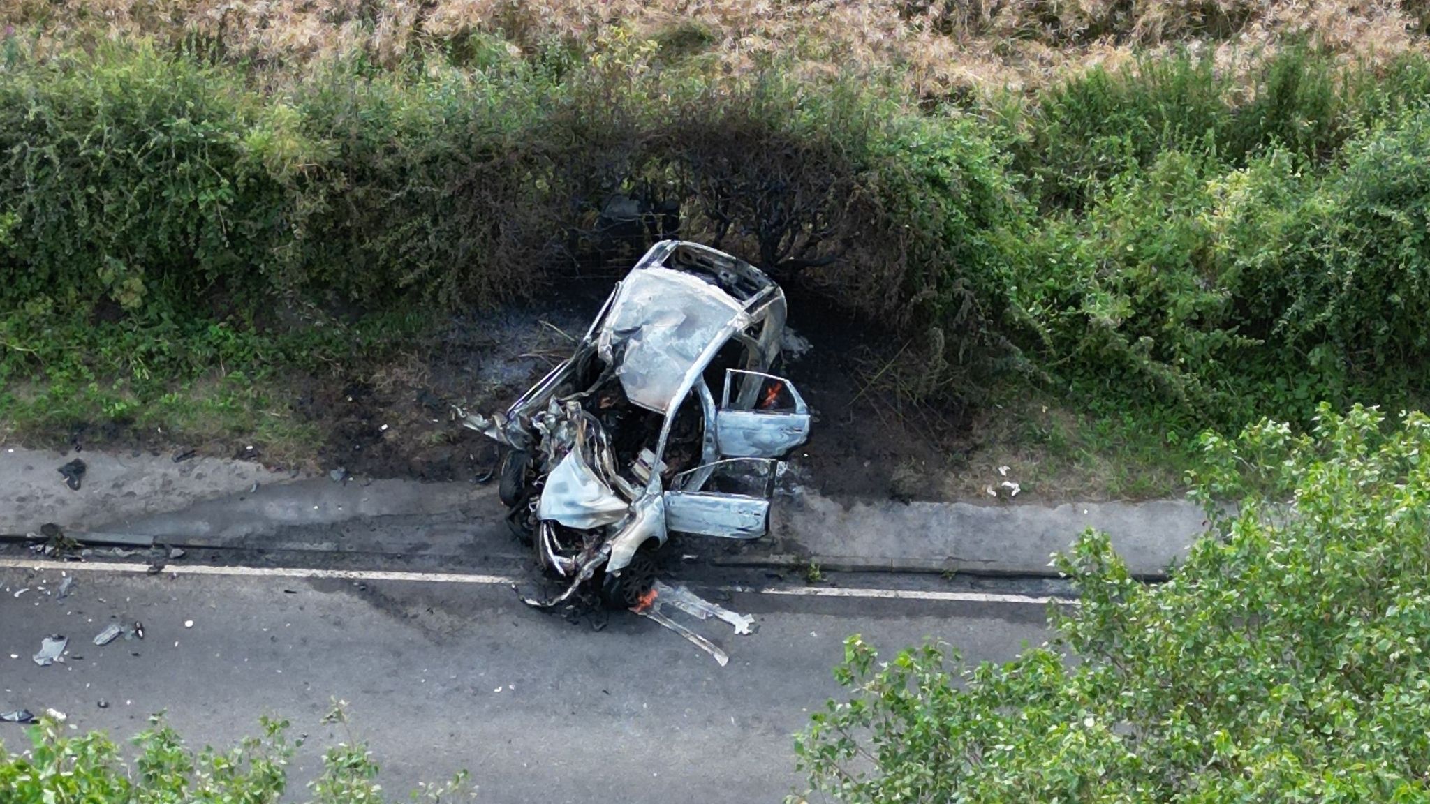 Girl left orphaned after her parents and sisters killed in A61 crash ...
