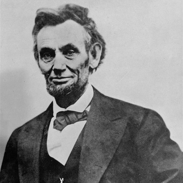 Abraham Lincoln. Pic: AP