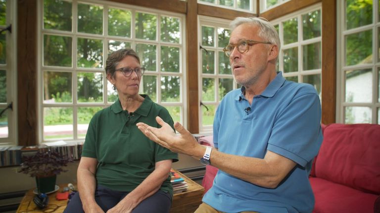 Alison Gilderdale, left, was diagnosed with Alzheimer's after having symptoms for six years