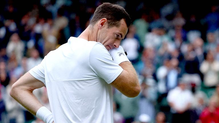 Andy Murray.
Pic: Reuters