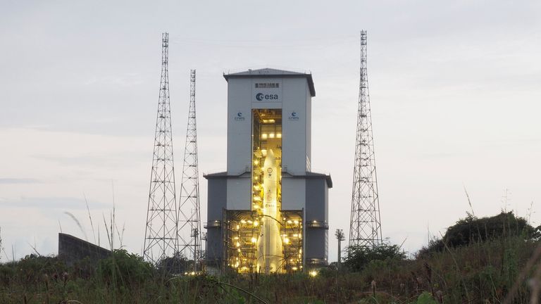 European Space agency launch Ariane 6 rocket