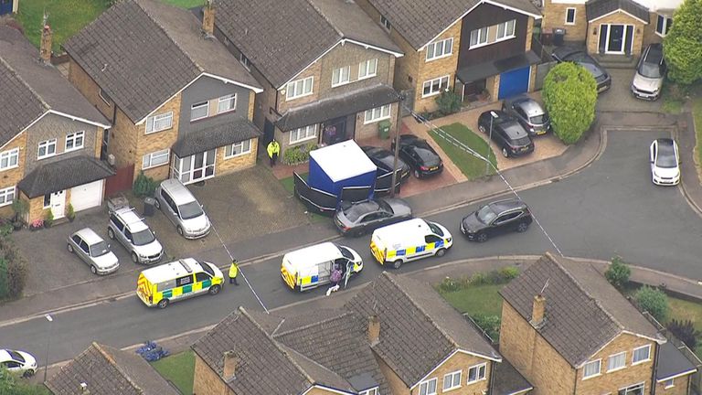 Manhunt after three women killed in Bushey
