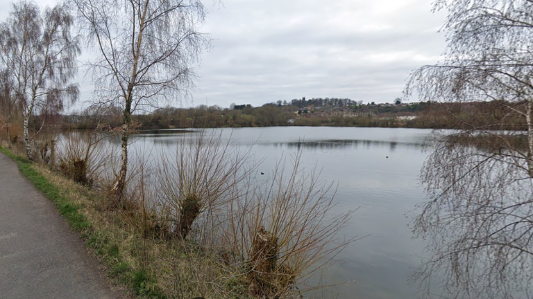 Lodge Farm Reservoir in Dudley. Pic: Google Street View