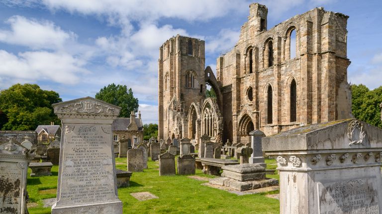 Elgin Cathedral.  Photo: Crown Copyright / HES