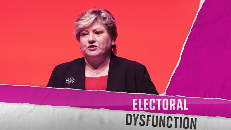  Ms Thornberry also spoke about 'intimidation' she faced on the campaign trail. Pic: PA