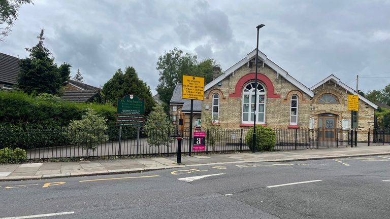 St Michael's Primary School in Enfield