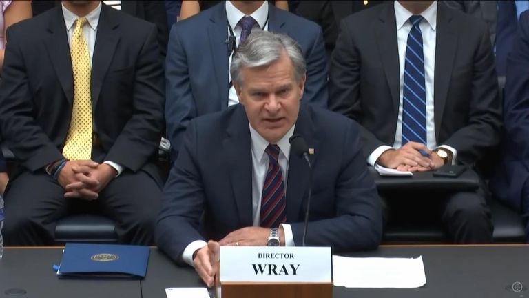 Director of the FBI Christopher A. Wray