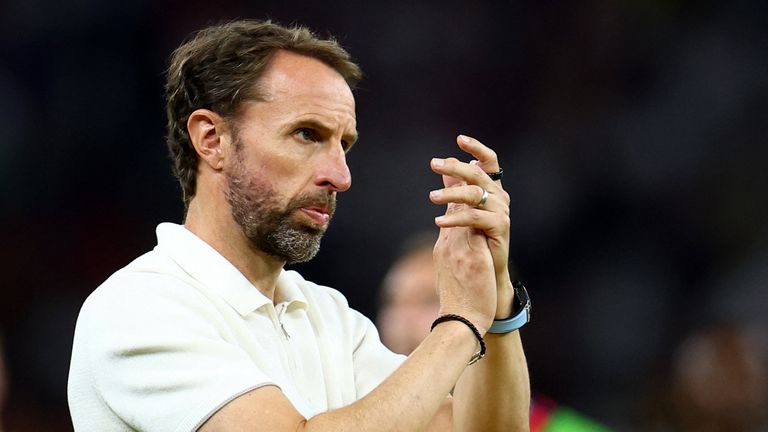 Southgate became England manager in autumn 2016. Pic: Reuters