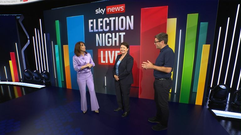 Election night with Kay Burley