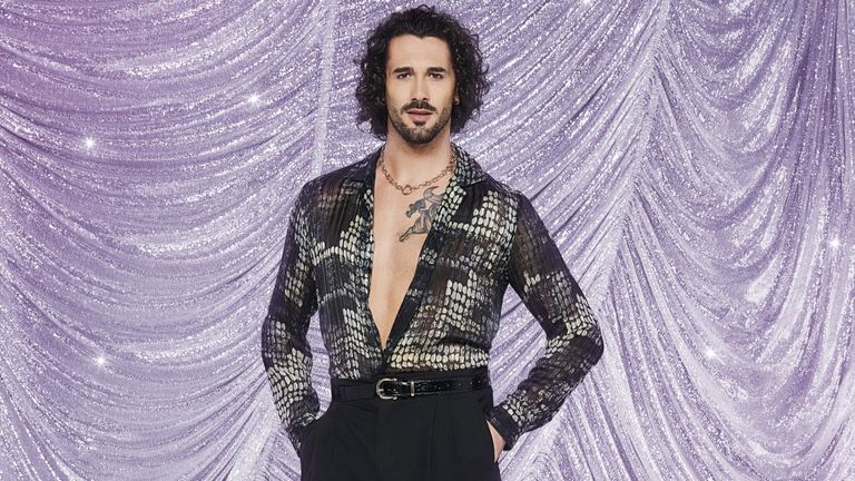 Graziano Di Prima on Strictly Come Dancing in 2023. Pic: BBC/Ray Burmiston