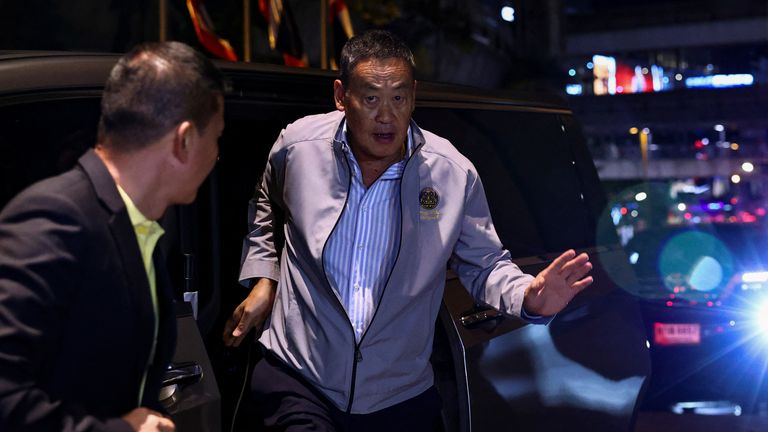 Thailand's Prime Minister Srettha Thavisin visits the Grand Hyatt Erawan Hotel.
Pic Reuters