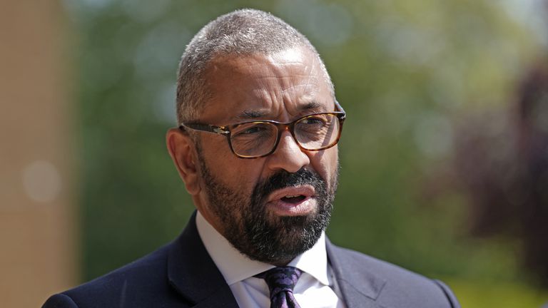 James Cleverly. Pic: PA