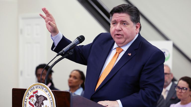 J.B. Pritzker.
Pic: Reuters