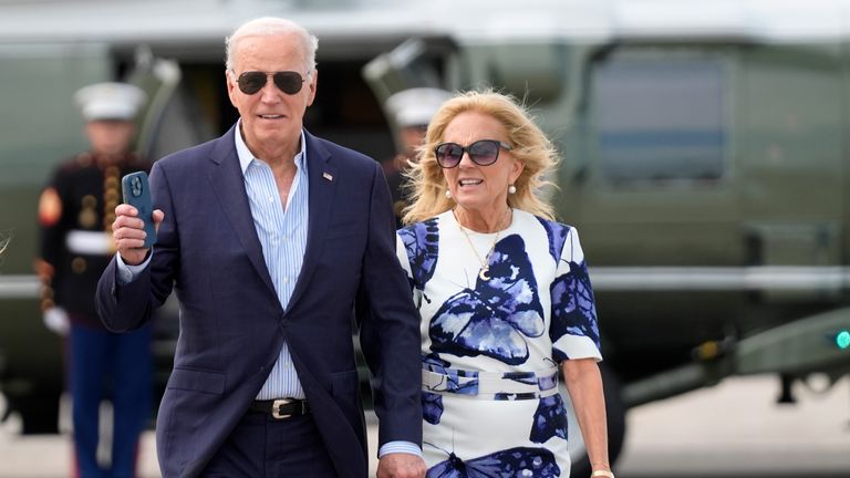 The pair have been married for nearly 50 years. Pic: AP