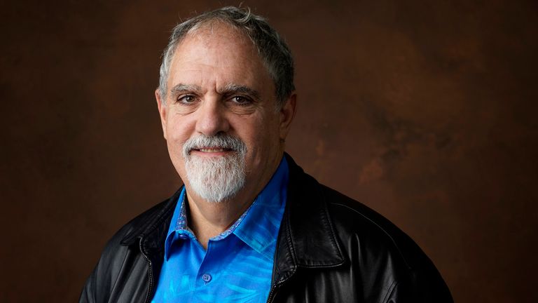 FILE - Jon Landau stands for a portrait at the 95th Academy Awards Nominees Luncheon, Feb. 13, 2023, at the Beverly Hilton Hotel in Beverly Hills, Calif. Landau, an Oscar-winning producer who worked closely with director James Cameron on ...Titanic" and the ...Avatar... series, has died, announced in a statement Saturday, July 6, 2024. (AP Photo/Chris Pizzello, File)