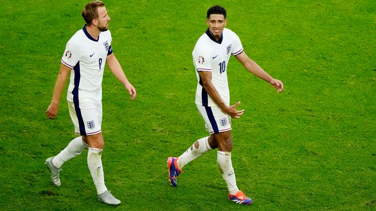 Jude Bellingham investigated over gesture he made after wonder goal against  Slovakia | UK News | Sky News