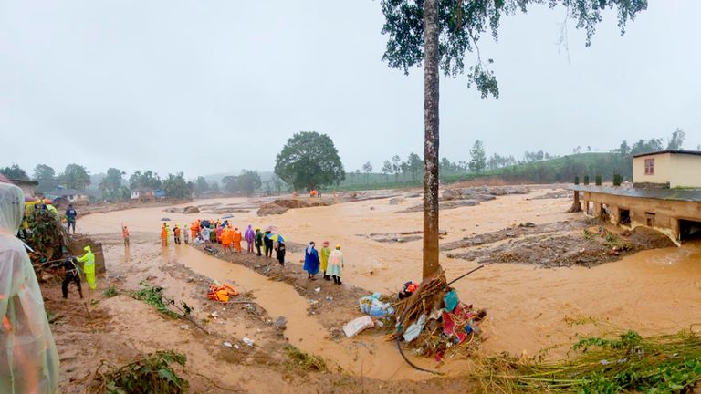 Landslides bring devastation to communities in southern India