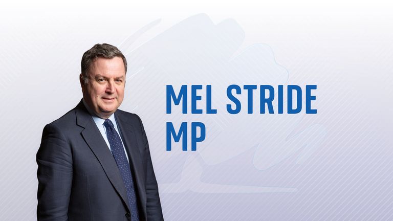 Mel Stride Tory leadership GFX