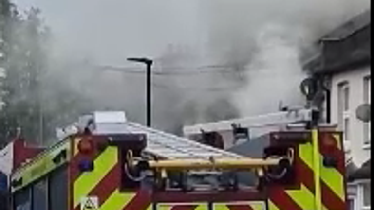 The cause of the fire is being investigated. Pic: Terry Pryor
