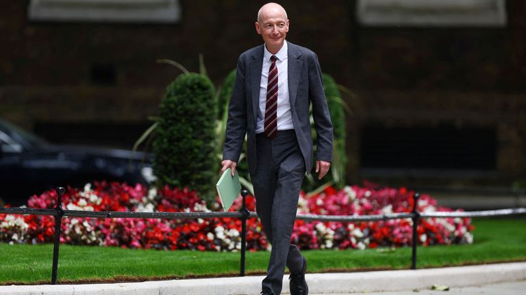 Pat McFadden arrives at 10 Downing Street, following the results of the election, in London, Britain, July 5, 2024. REUTERS/Hannah McKay