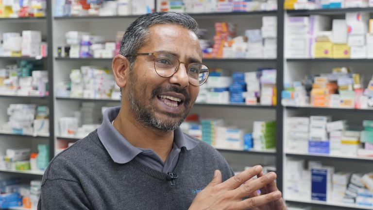 Pharmacies are trying to deal with a backlog in medicine deliveries.