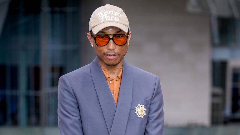 Pharrell Williams. Pic: AP 