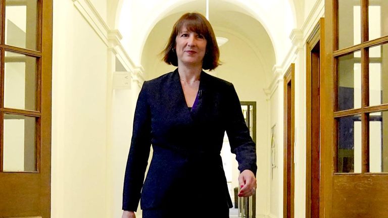 Rachel Reeves will give a speech in the Commons. Pic: PA