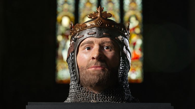 Robert the Bruce 3D model 'most realistic ever created' | UK News | Sky ...