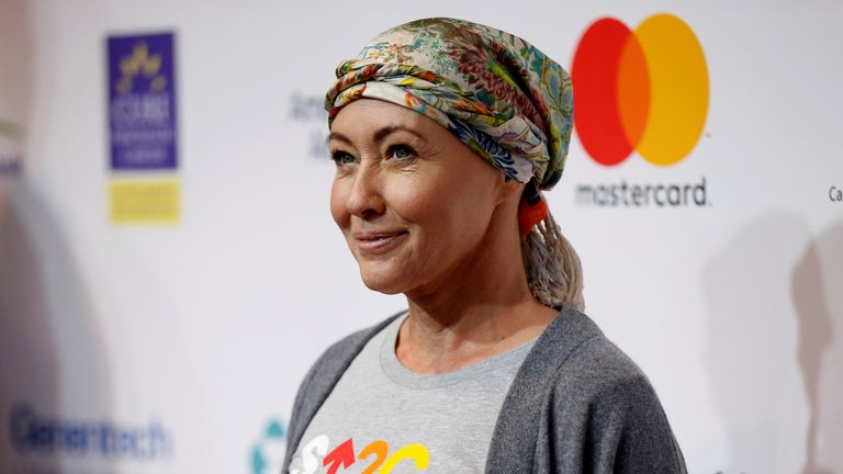 Doherty at a Stand Up To Cancer fundraising event in Los Angeles in 2016. Pic: Reuters