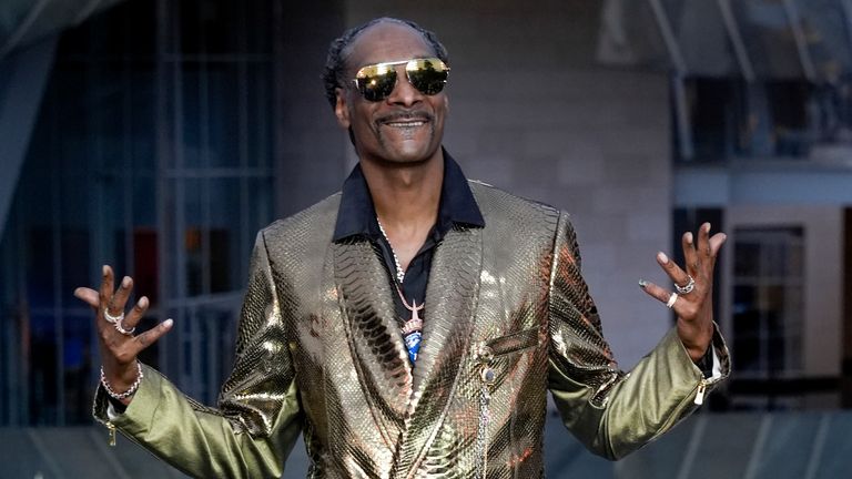 Snoop Dogg. Pic: AP 