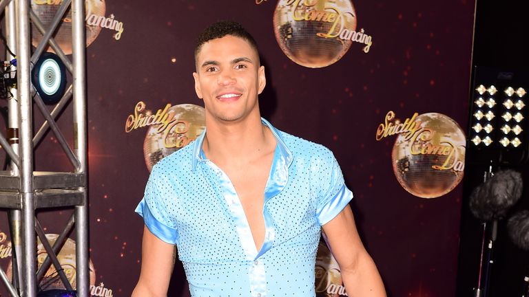 Anthony Ogogo at the launch of Strictly Come Dancing 2015. Pic: PA