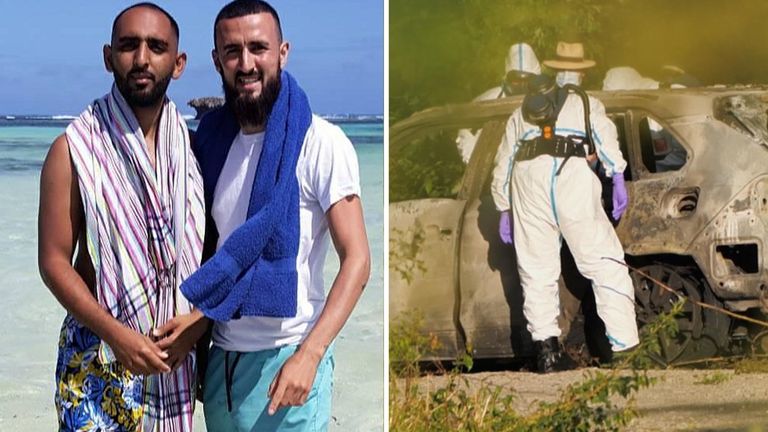 Farooq Abdulrazak (left), 37,  and Juan Cifuentes, 33