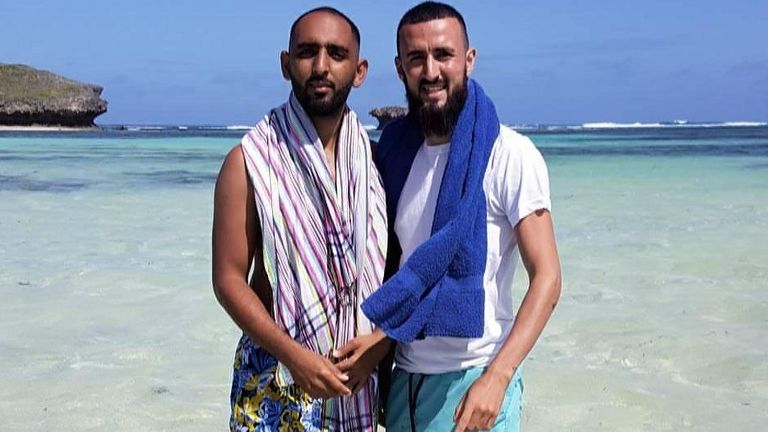 Farooq Abdulrazak (left), 37,  and Juan Cifuentes, 33