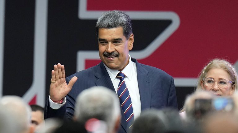 Venezuelan President Nicolas Maduro. Pic: AP