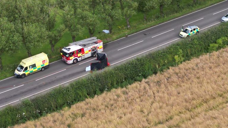 Six people, including two children, killed in crash between Wakefield ...