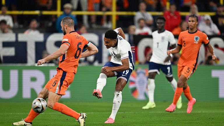 Watkins shoots home to break Dutch hearts Photo: AP