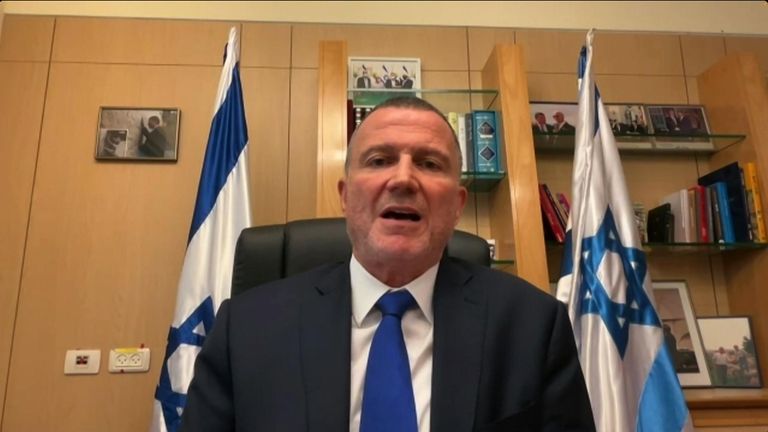 Israeli foreign affairs and defence committee chair Yuli Edelstein 